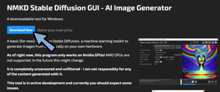 NMKD Stable Diffusion GUIの使い方 | しぐにゃもブログ