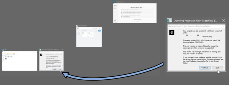 【VRChat】プロジェクトをUnity2022.3.6f1にアップデートする方法 | しぐにゃもブログ